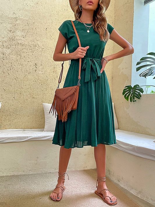 Sarah Elegant Midi Dress